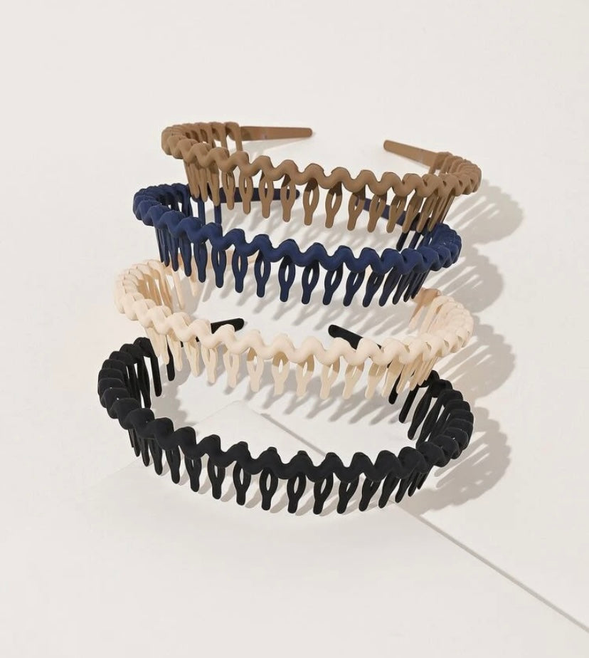 4 Pack Headbands